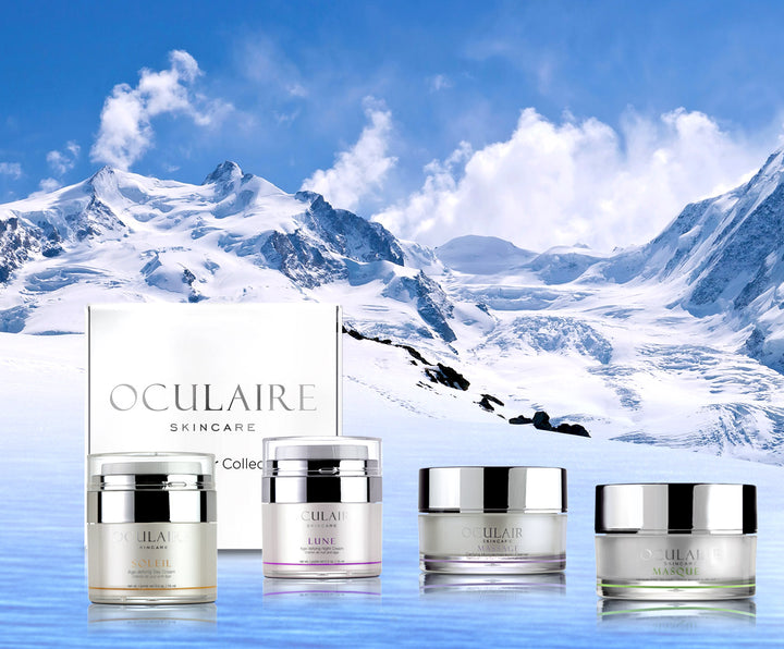 Oculaire introductory set, discover the age-defying, cleansing, complexion-correcting, beauty-enhancing moisturizers, serums and elixirs that cherish your eye’s health and skin’s beauty. Paraben-free, preservative-free, fragrance free skincare by doctors.