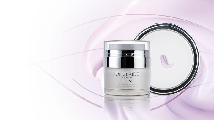 Oculaire introductory set, discover the age-defying, cleansing, complexion-correcting, beauty-enhancing moisturizers, serums and elixirs that cherish your eye’s health and skin’s beauty. Paraben-free, preservative-free, fragrance free skincare by doctors.